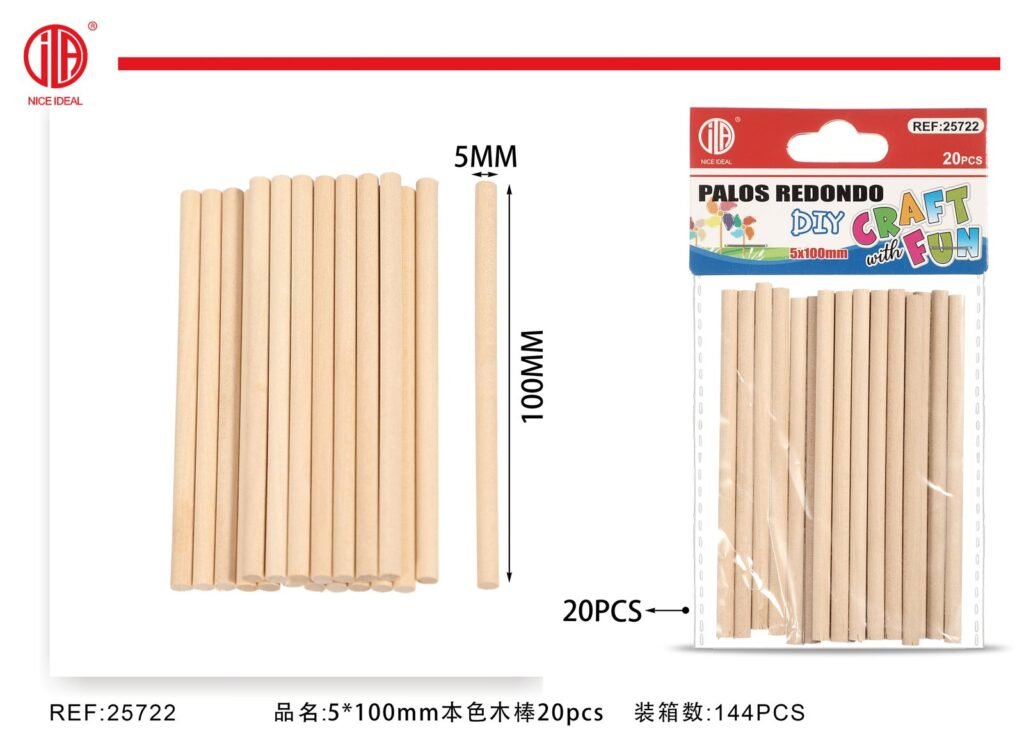 PALITOS PARA HELADOS 5*100MM 20PCS