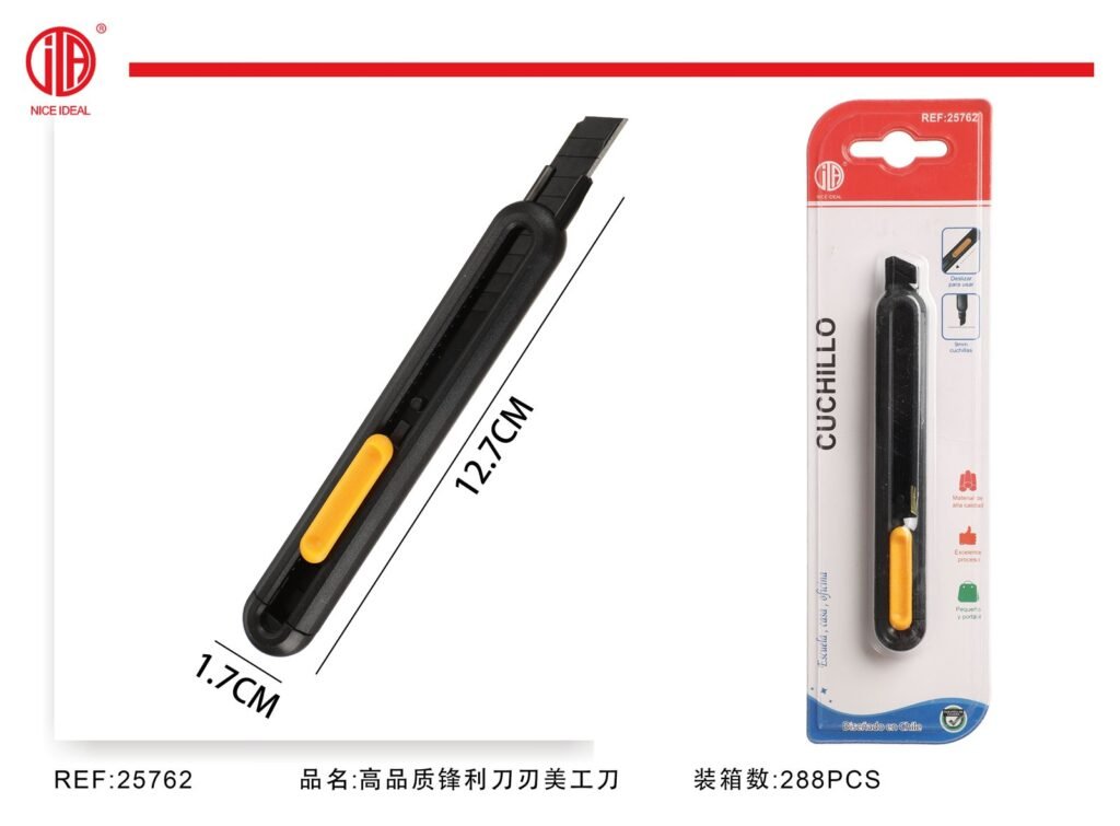 Cuchillo cartonero retráctil de 12,7 cm
