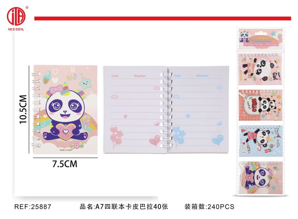 CUADERNO 40 HOJAS A7 40