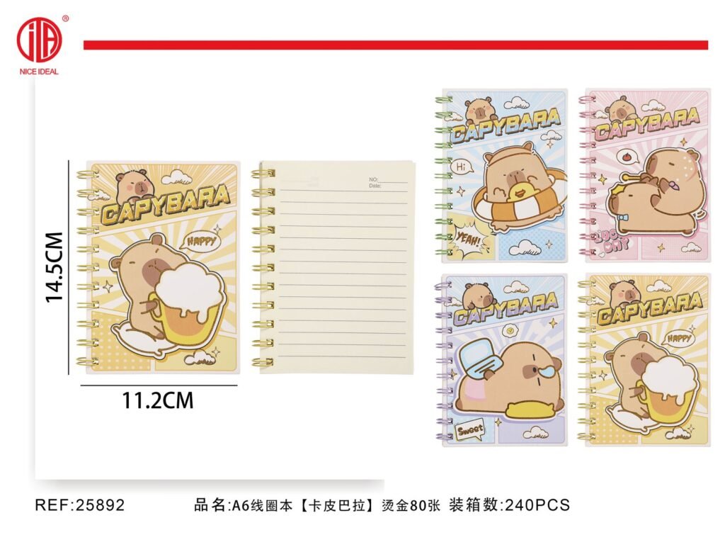 CUADERNO 80 HOJAS A6 80