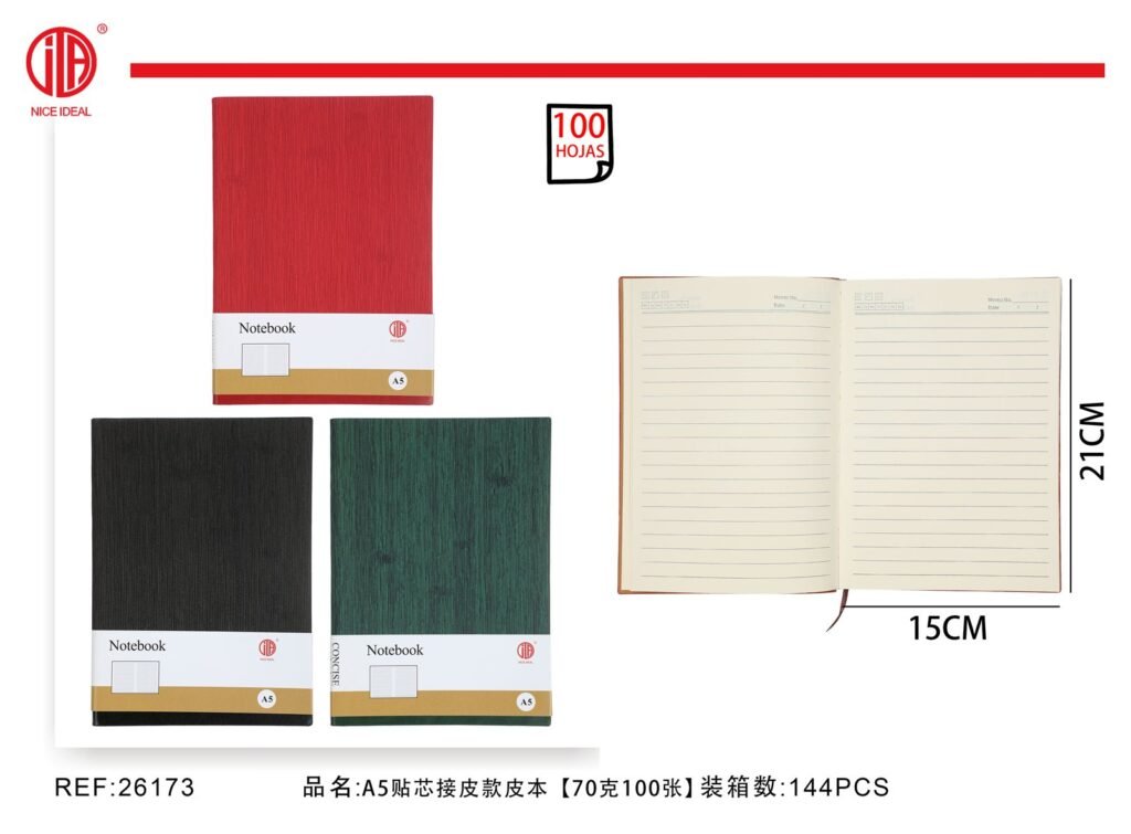 Libreta A5 70g 100 Hojas