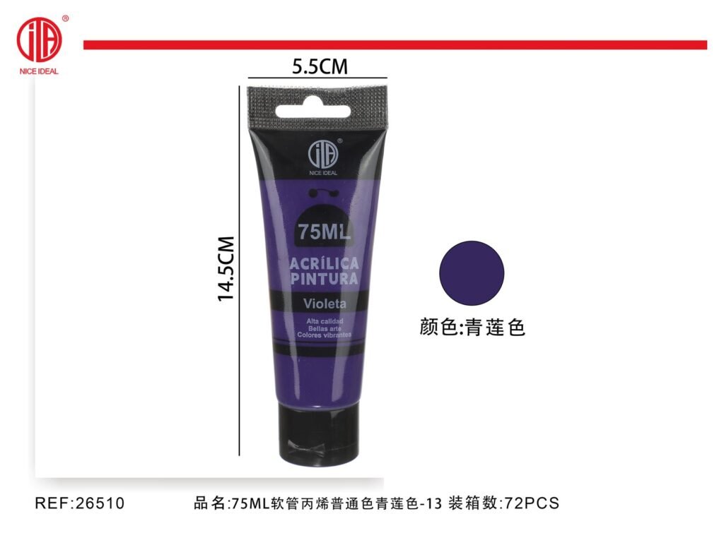 pintura acrilica -azul 75ml