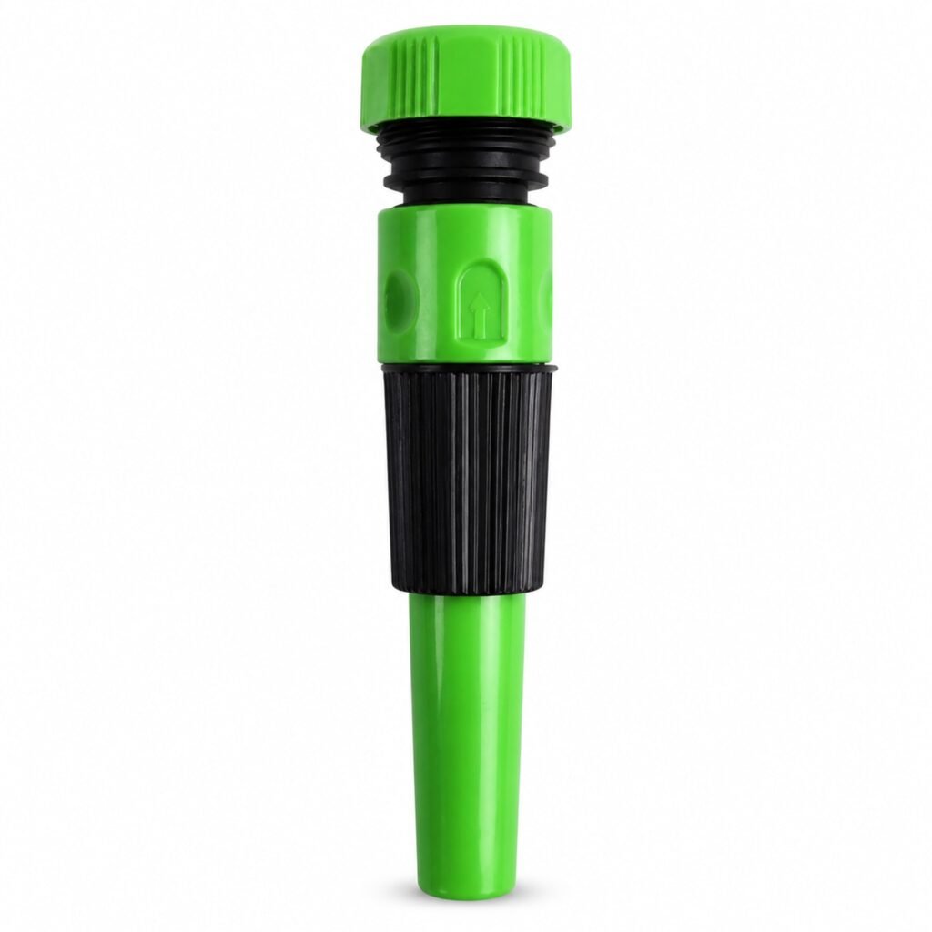 Lanza de riego recta verde y negra con conexión rápida de 3/4 pulgada, SKU 40025