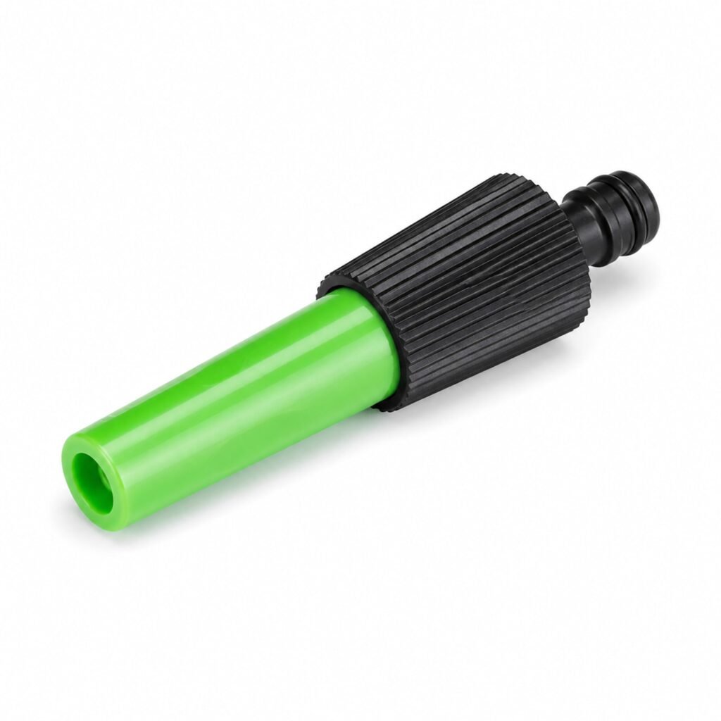 Lanza de riego universal verde y negra con acople rápido, SKU 40026