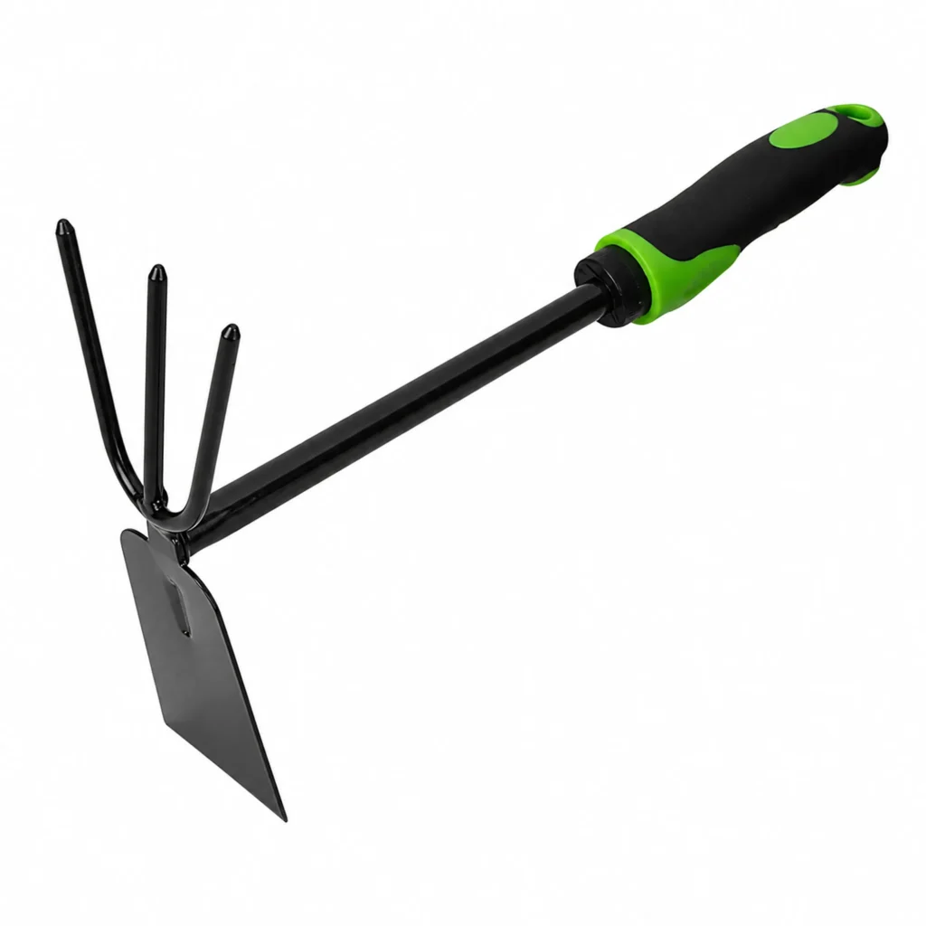 Azada Cultivadora 2 en 1 con 3 Puntas, 29.5 cm – SKU 40052