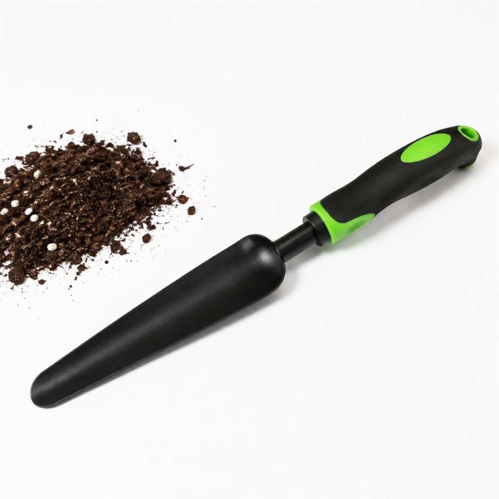 Pala de Jardín con Hoja Metálica y Mango Ergonómico, 36.1 x 3.2 cm – SKU 40059