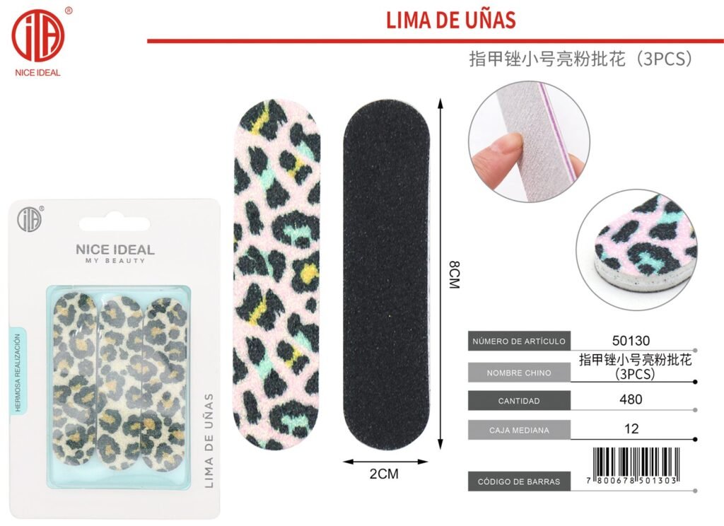 LIMA DE U AS 3PCS