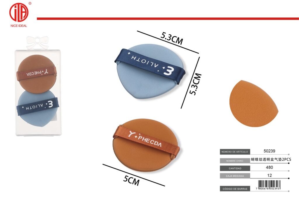 ESPONJA DE MAQUILLAJE 2PCS