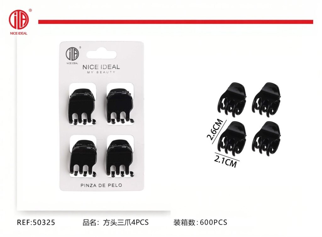 pinza para pelo 6pcs