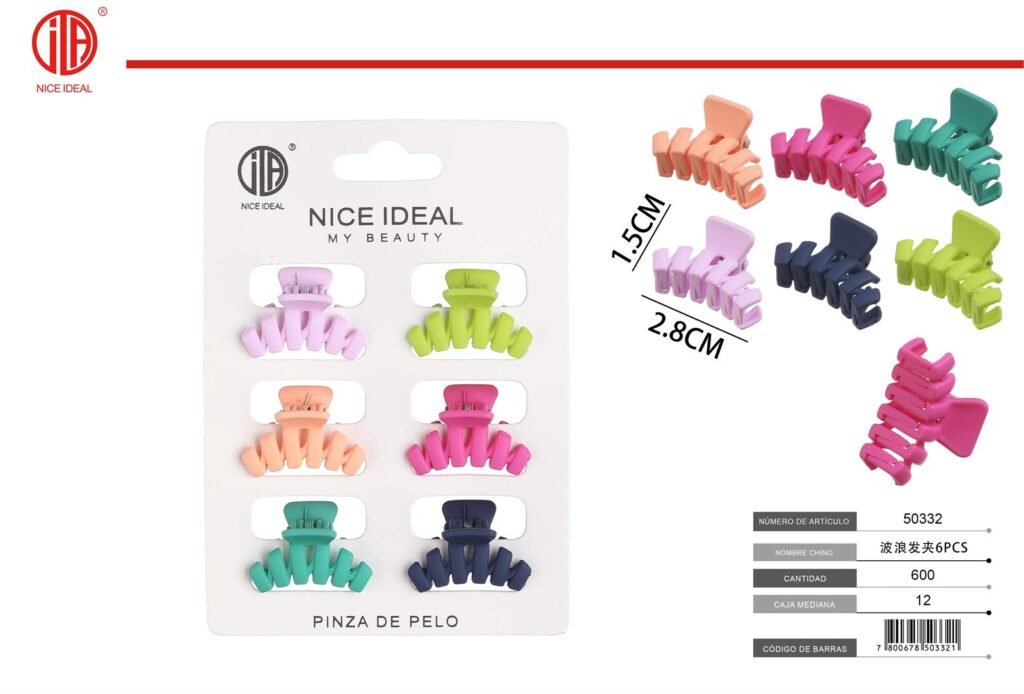 Pasador ondulado 6PCS