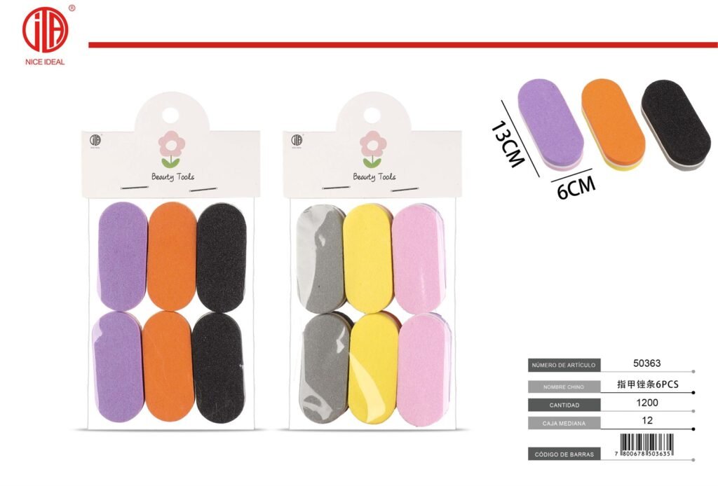 LIMA DE U AS 6PCS