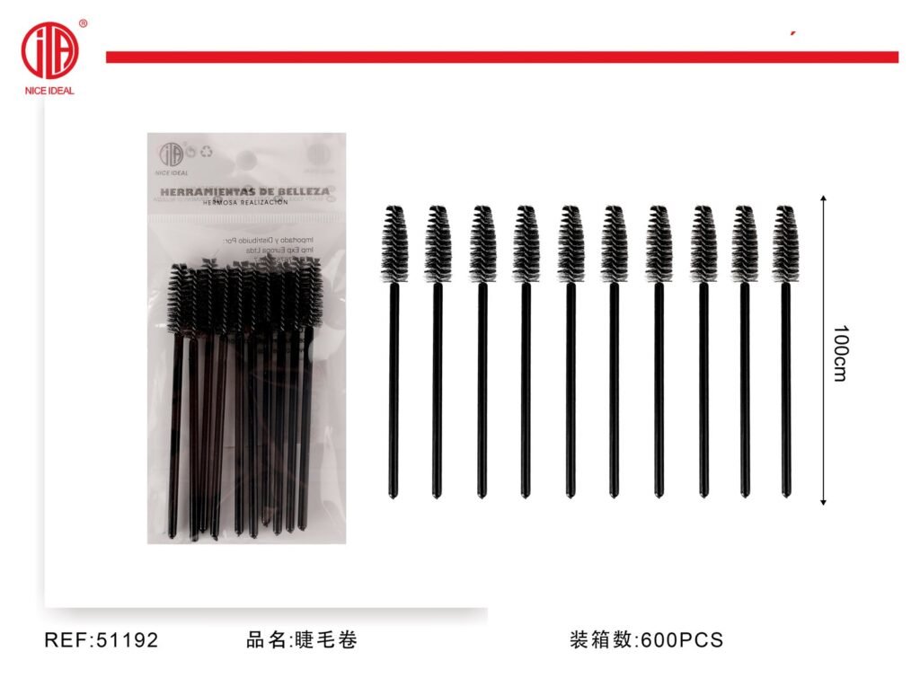 Set de 10 cepillos desechables para pestañas