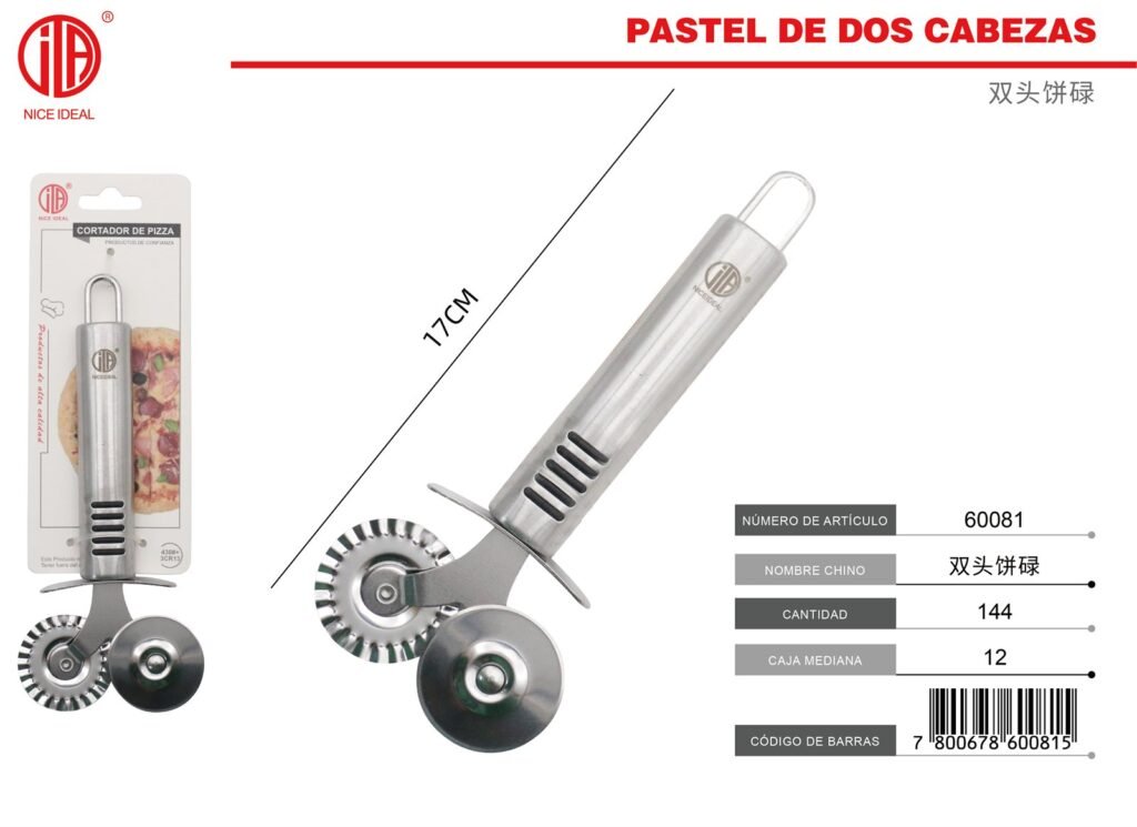 CORTADOR DE PIZZA DOBLE