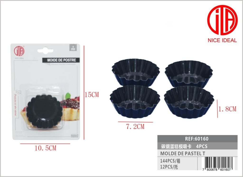 MOLDE DE PASTEL T 4PC -BH002-11-4