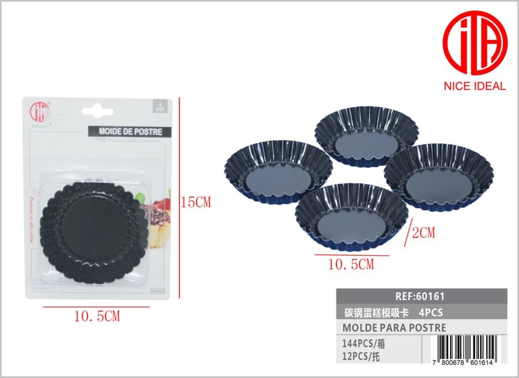 MOLDE PARA POSTRE 4PC -BH002-9-4