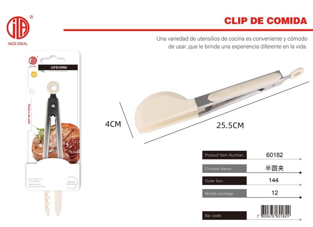 CLIP DE COMIDA 9 SK003-9K