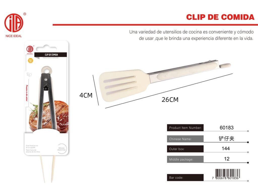 CLIP DE COMIDA 9 SK004-9K
