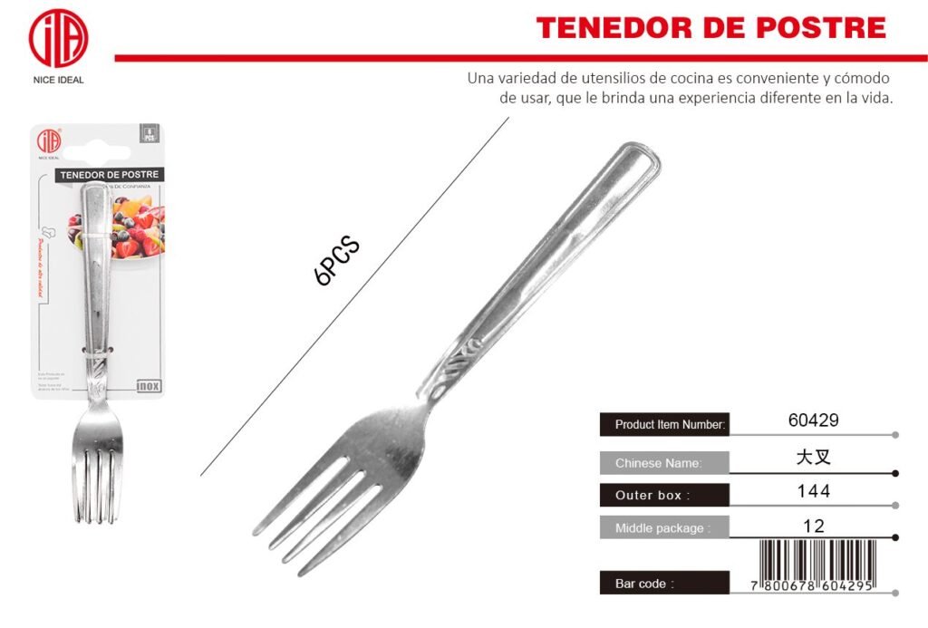 TENEDOR 6PC