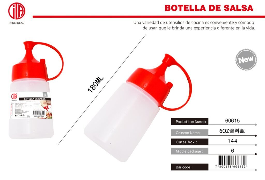 BOTELLA DE SALSA