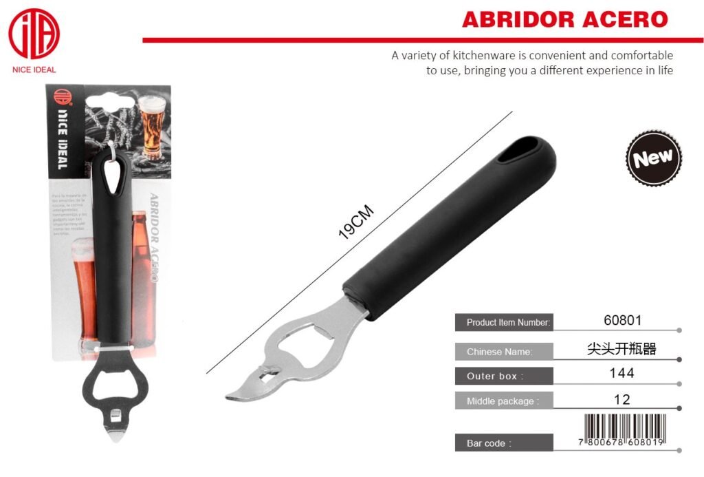ABREBOTELLAS PUNTIAGUDO 19CM