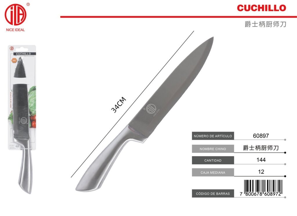 CUCHILLO DE COCINA 34CM