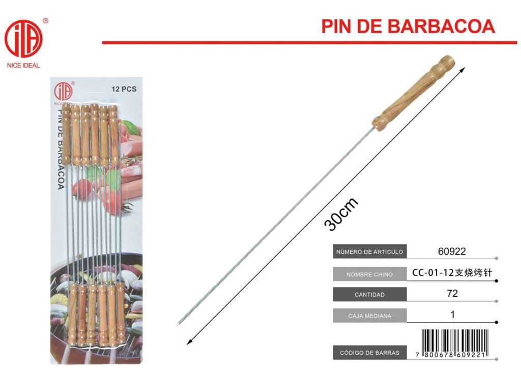 AGUJA DE BARBACOA 12