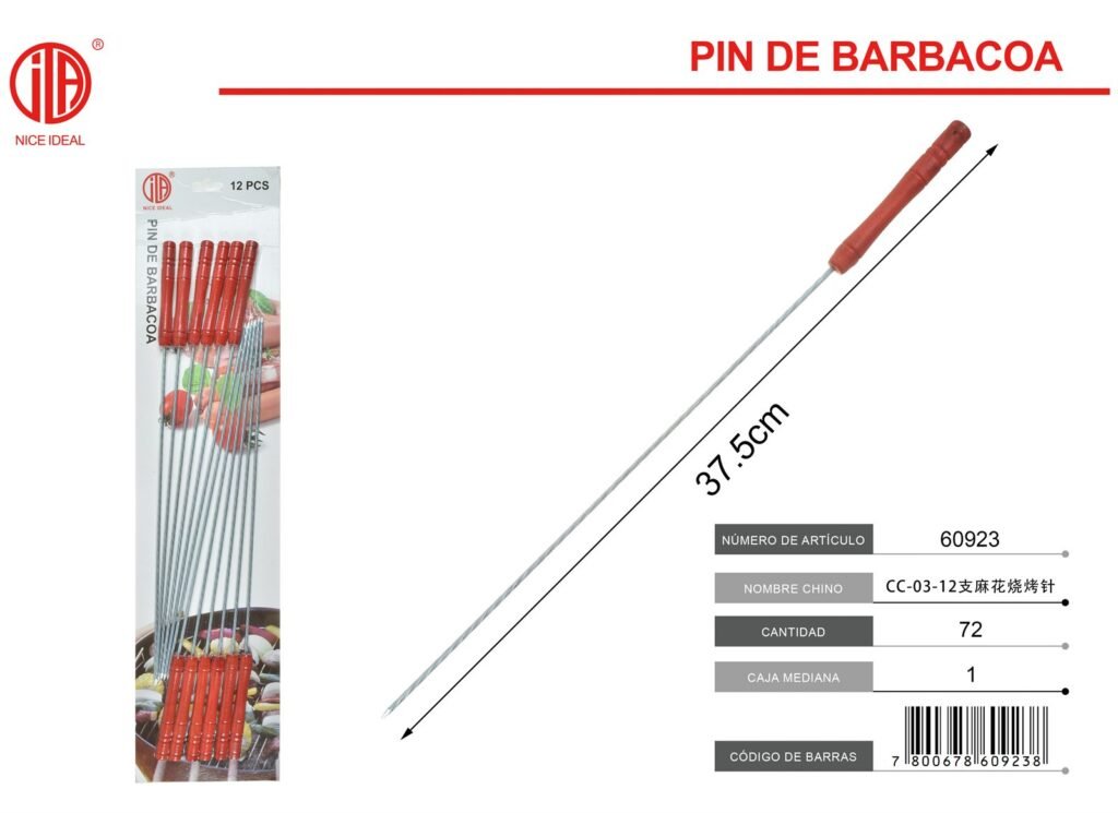 AGUJA DE BARBACOA 12