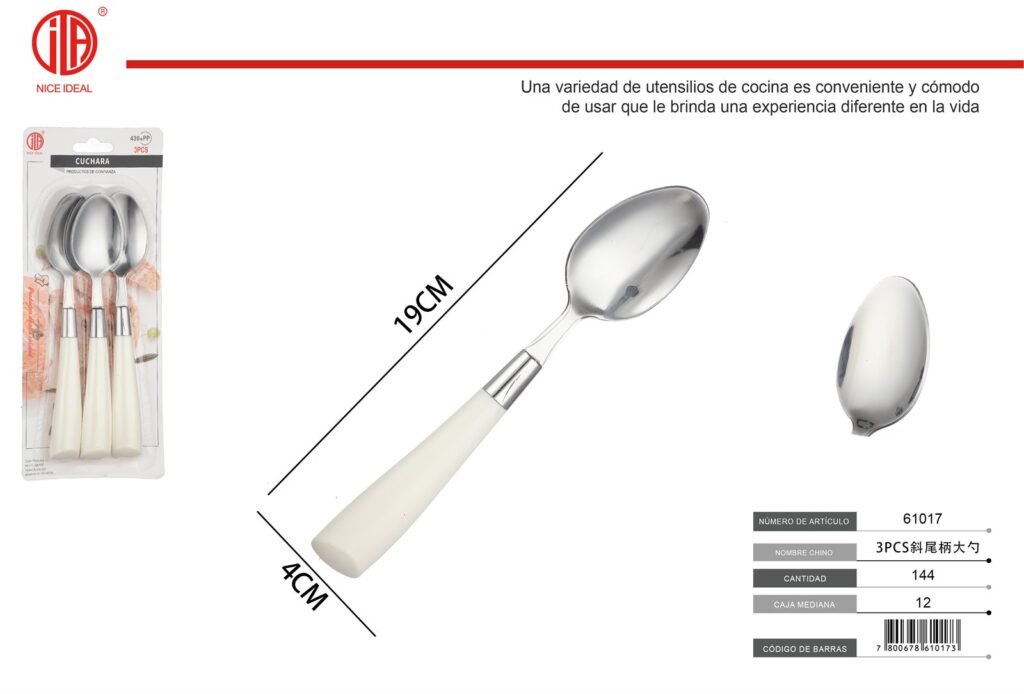 CUCHARA GRANDE 3PCS