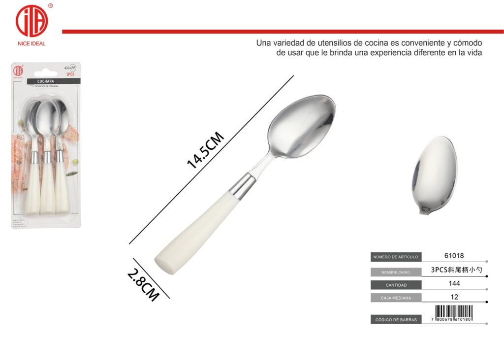 CUCHARITA 3PCS