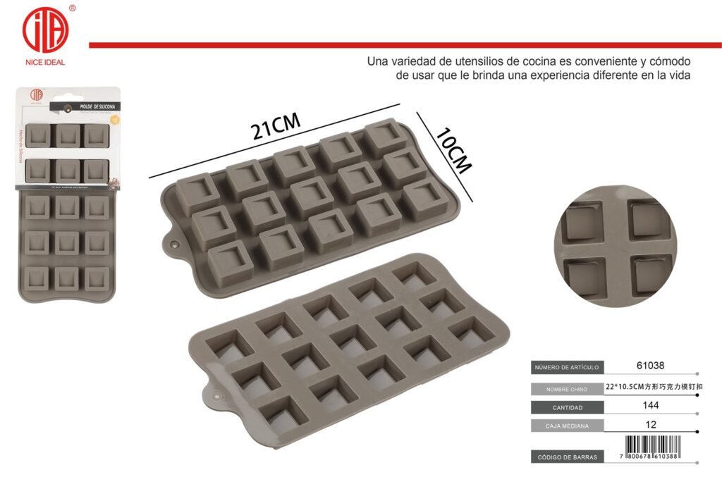MOLDE DE CHOCOLATE22*10.5CM