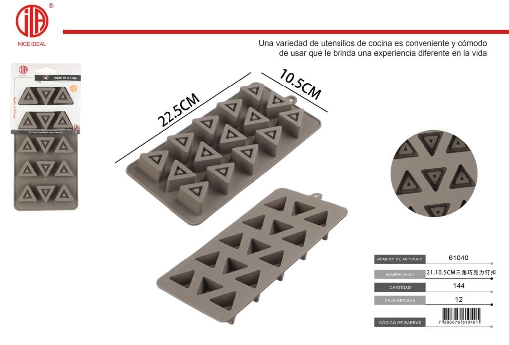 MOLDE DE CHOCOLATE21.10.5CM