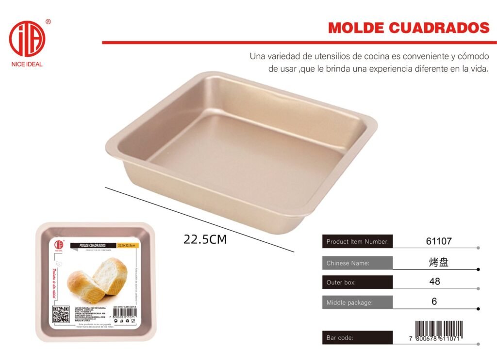PLATO CUADRADO —