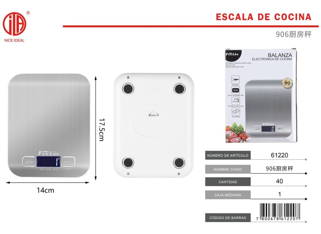 BALANZA DE COCINA