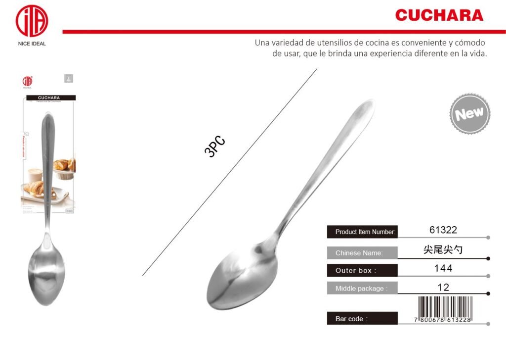 CUCHARA 3PC 3
