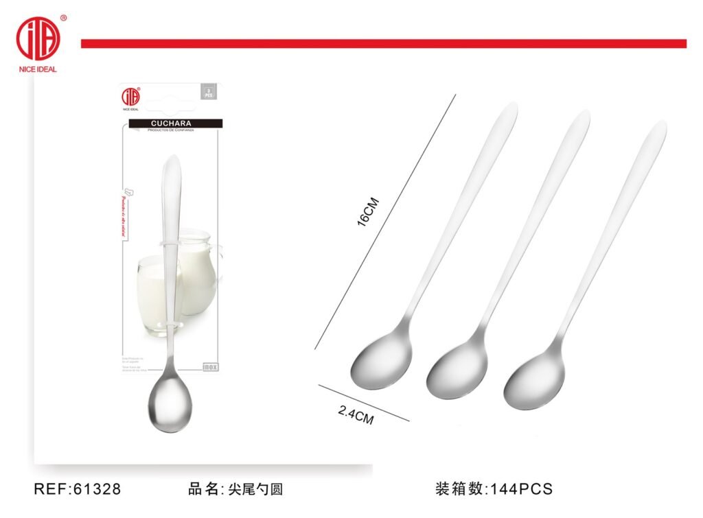 CUCHARA 3PC 16CM