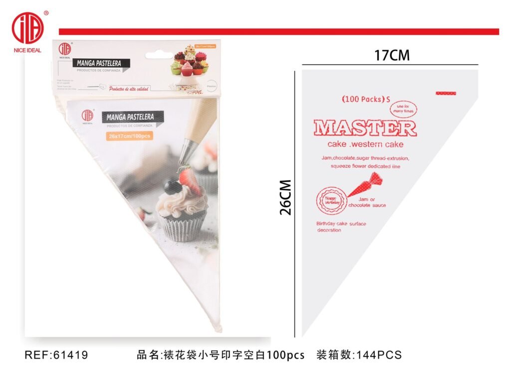 MANGAS PASTELERAS 100PCS