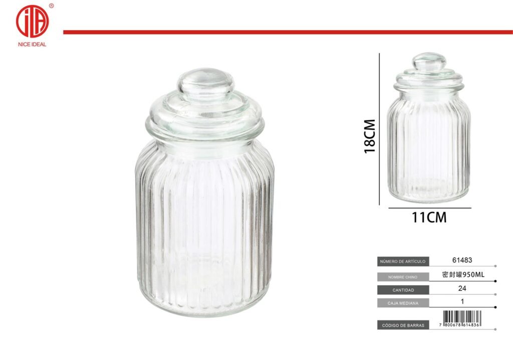 FRASCO SELLADO 950ML