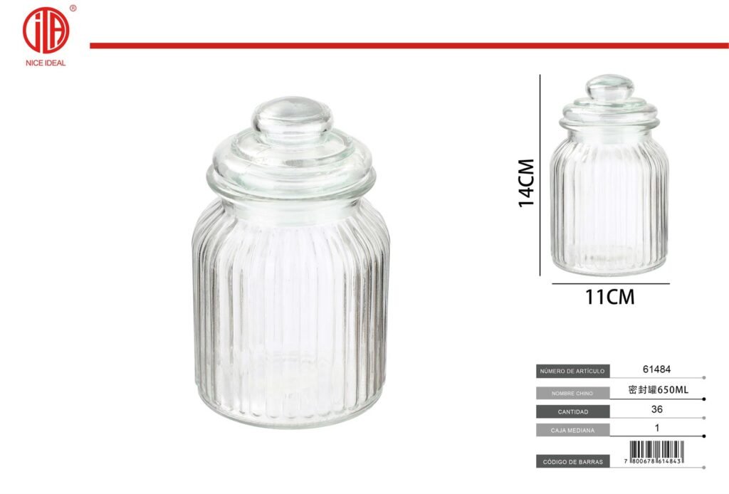 FRASCO SELLADO 650ML