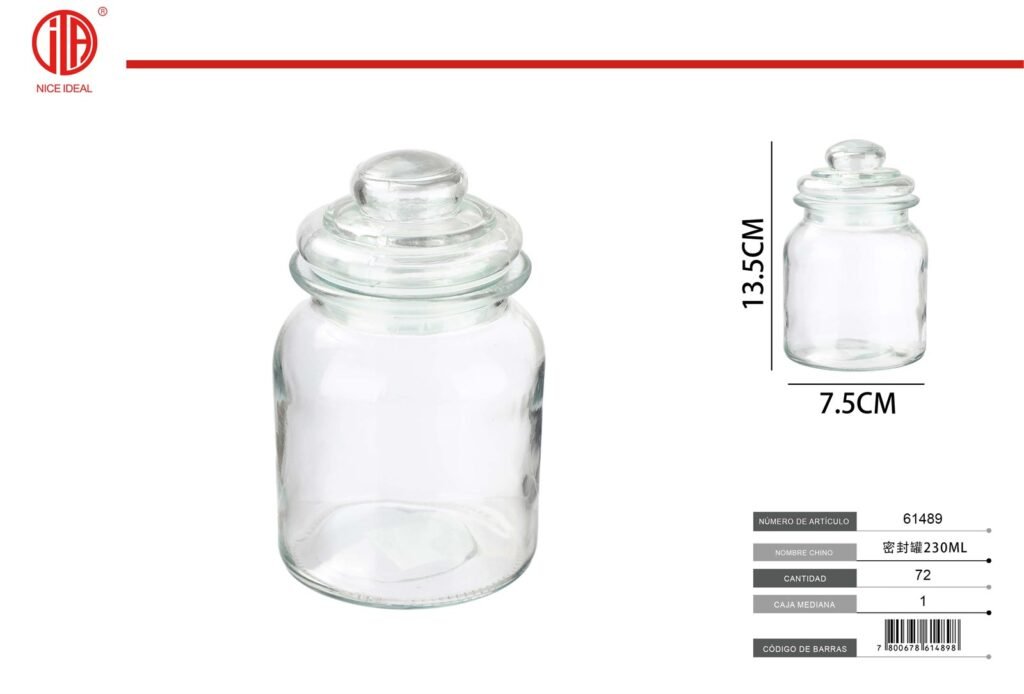 FRASCO SELLADO 230ML