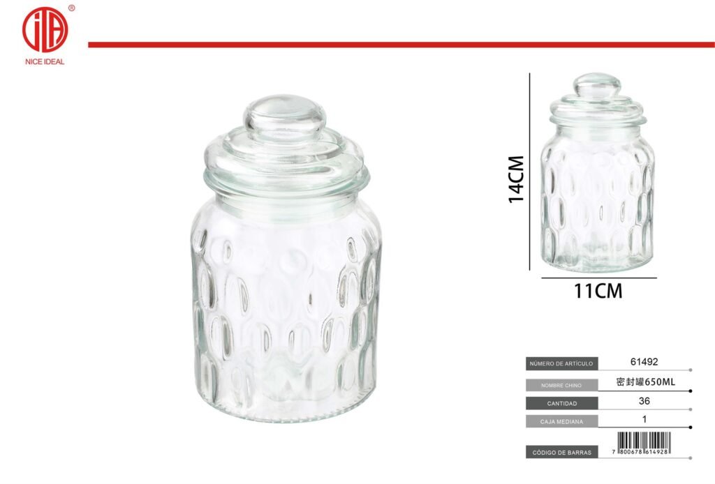 FRASCO SELLADO 650ML