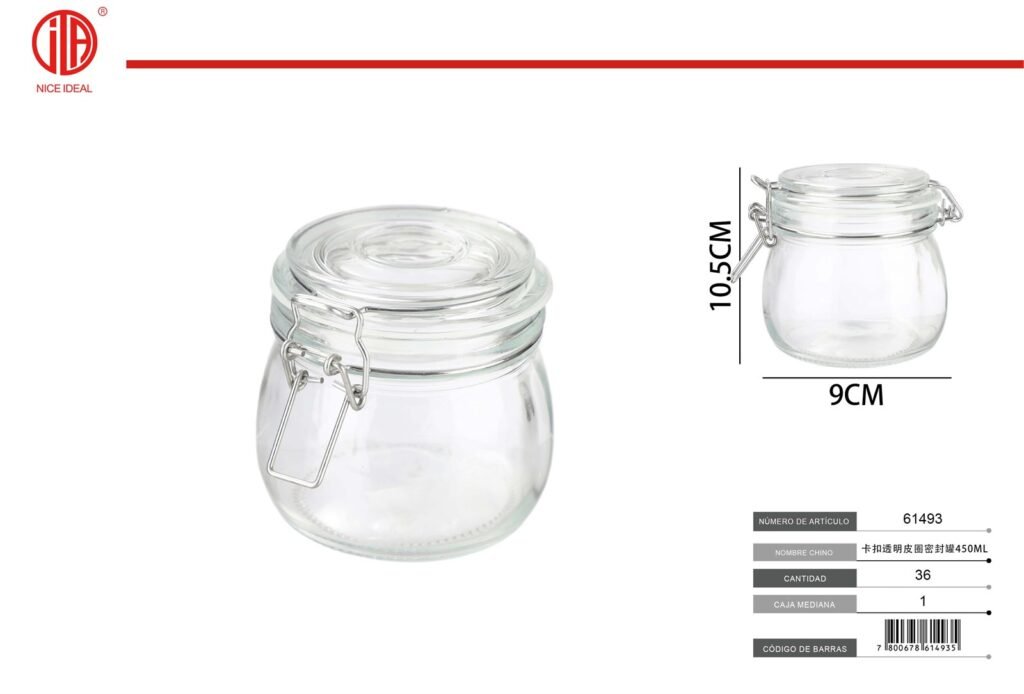 FRASCO SELLADO 450ML