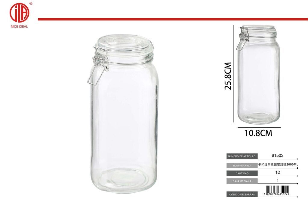 FRASCO SELLADO 2000ML
