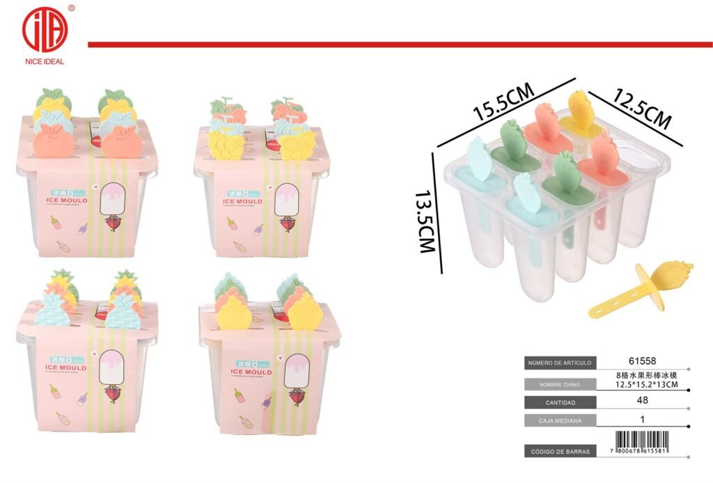 MOLDE PARA HELADO 8 12.5*15.2*13CM