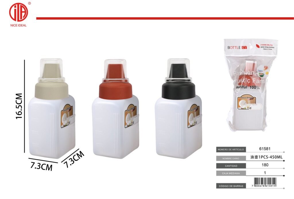 BOTELLA DE SALSA 1PCS-450ML