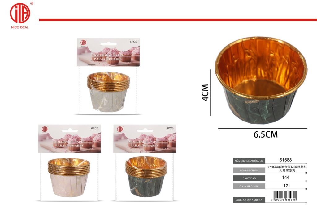 TAZA DE PASTEL 5*4CM