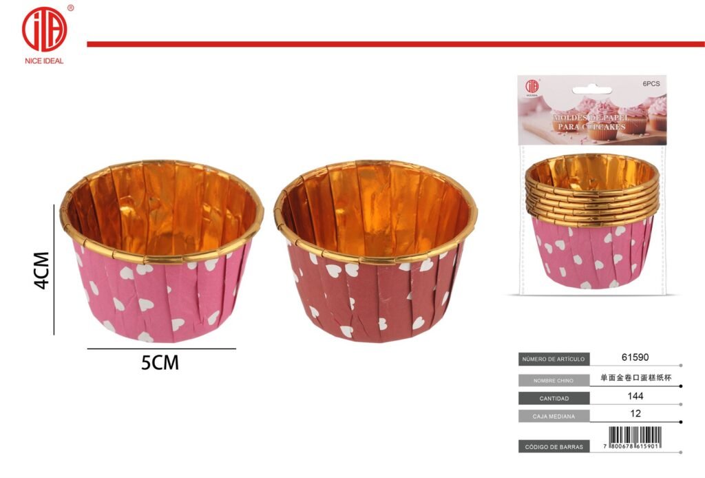 TAZA DE PASTEL 5*4CM