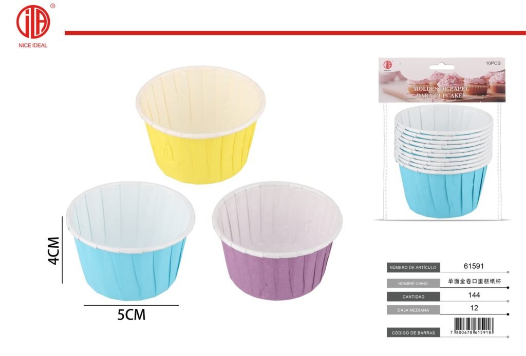 TAZA DE PASTEL 5*4CM