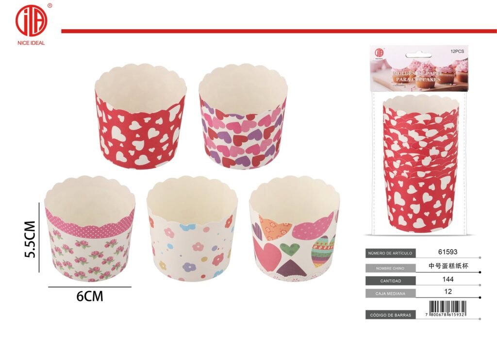 TAZA DE PASTEL 6*5.5CM