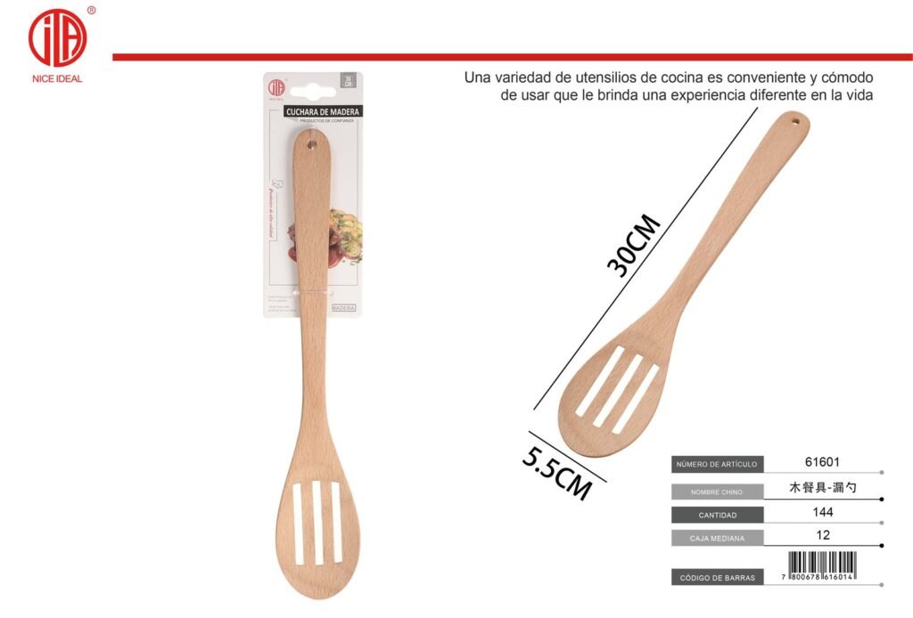 COLADOR DE CUBIERTOS DE MADERA