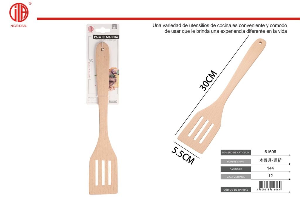 ESPATULA DE CUBIERTOS DE MADERA